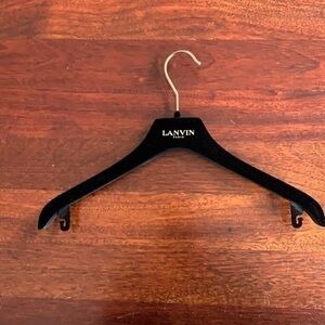 Lanvin Velvet Clothes Hanger